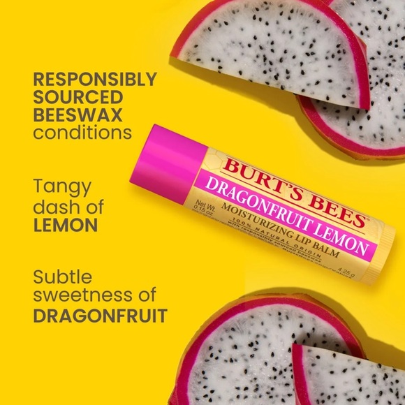 Burt's Bees Lip Balm β Tropical Retreat 4 Pack Set - Picture 9 of 16